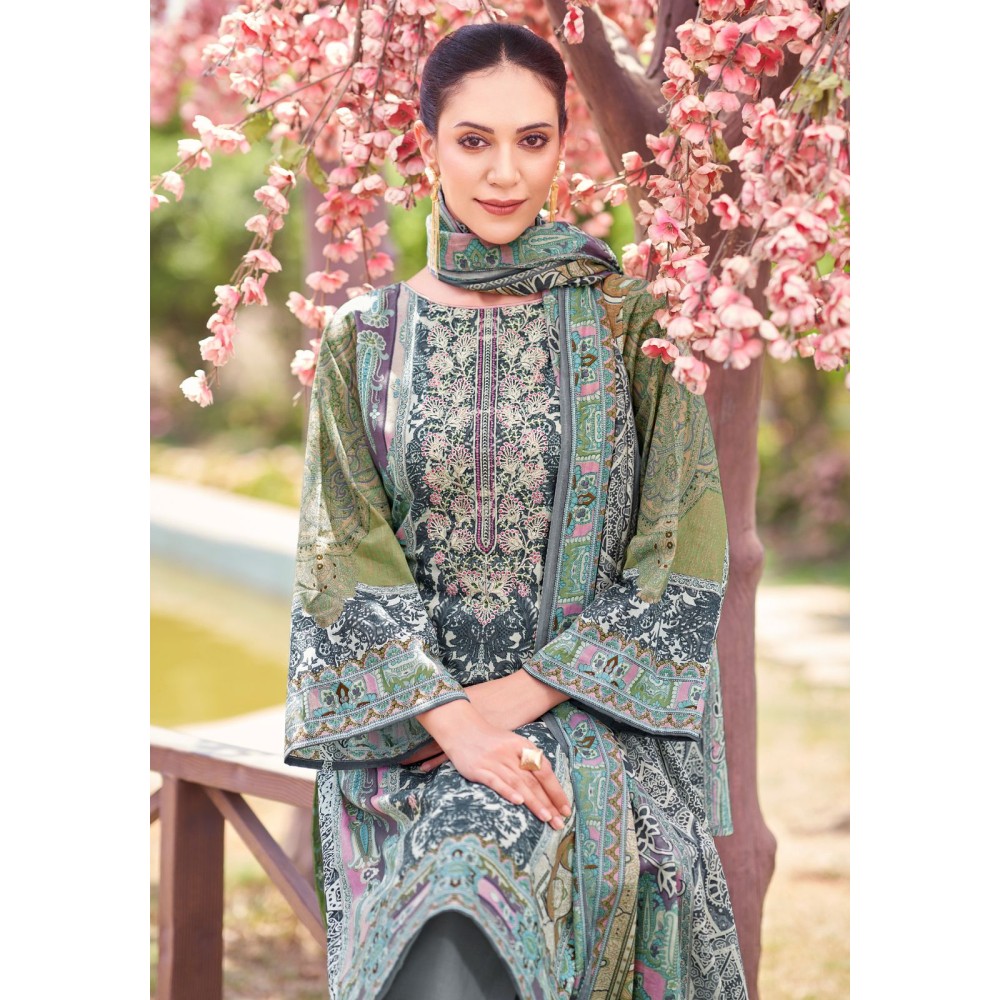 RIHAANA 9 ALOK SUITS  (Cotton dupatta)