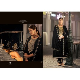 RIWAAZ 2 VELVET RK GOLD (Winter Collection)