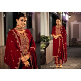 RIWAAZ 2 VELVET RK GOLD (Winter Collection)