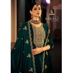 RIWAAZ 2 VELVET RK GOLD (Winter Collection)