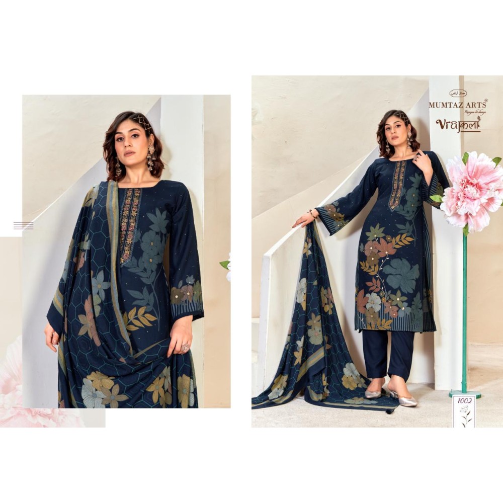 RIWAAZ BRASSO DUP MUMTAZ ARTS (winter Collection)