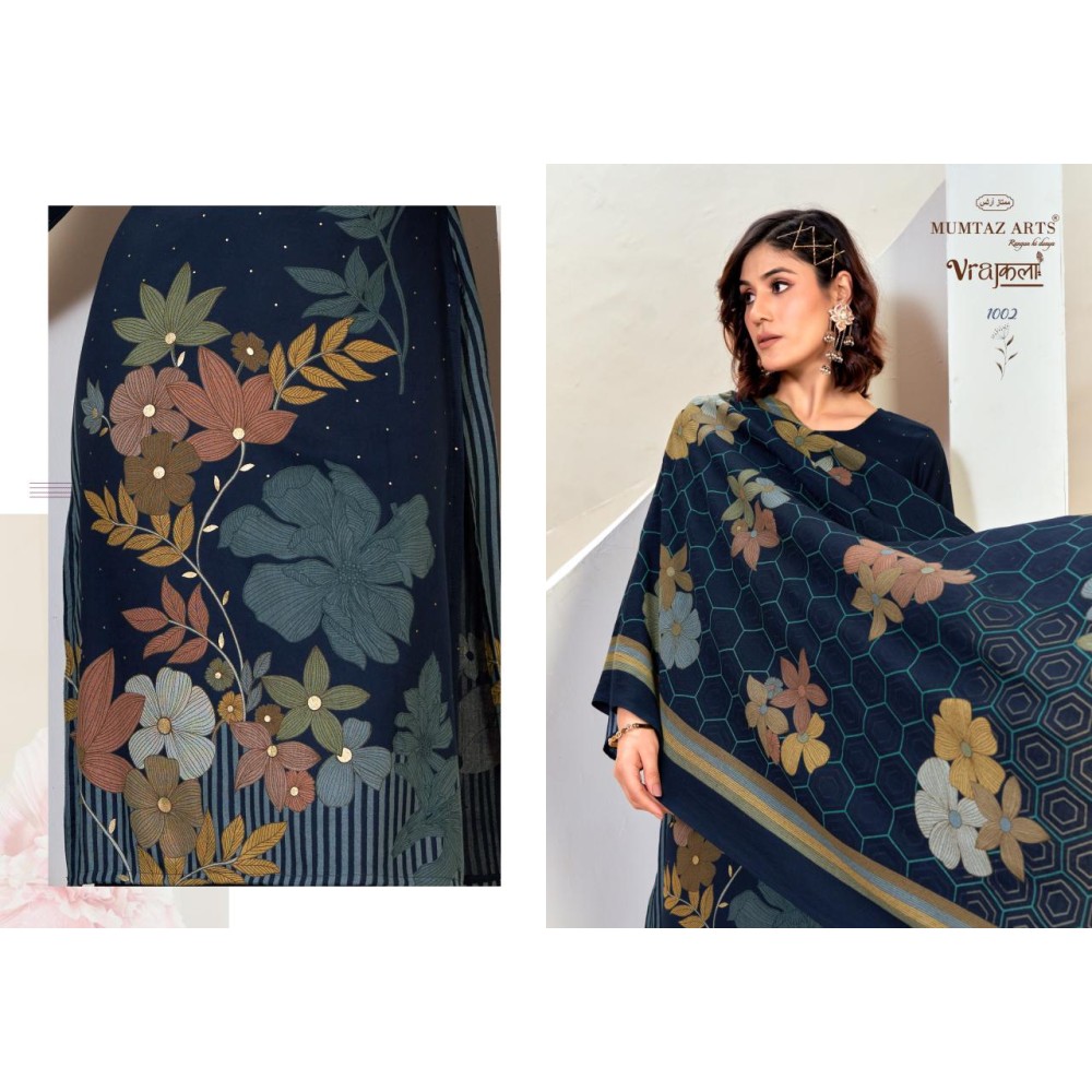 RIWAAZ BRASSO DUP MUMTAZ ARTS (winter Collection)