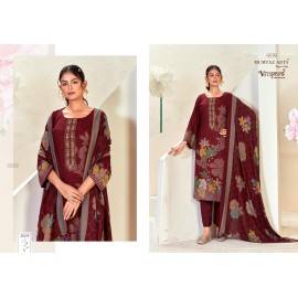 RIWAAZ BRASSO DUP MUMTAZ ARTS (winter Collection)