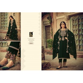 RIWAAZ VELVET RK GOLD (Winter Collection)