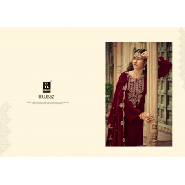 RIWAAZ VELVET RK GOLD (Winter Collection)