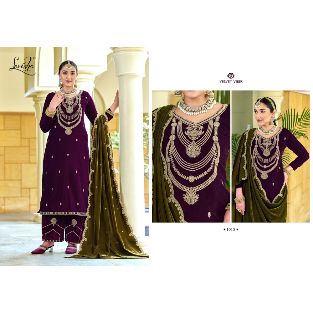 RIWAAZ VOL 2 VELVET LEVISHA (Winter Collection)