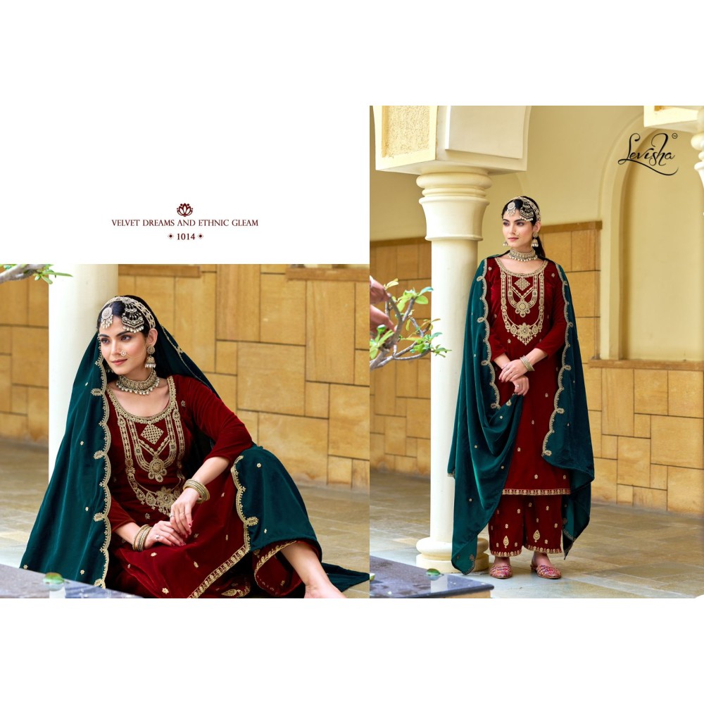 RIWAAZ VOL 2 VELVET LEVISHA (Winter Collection)