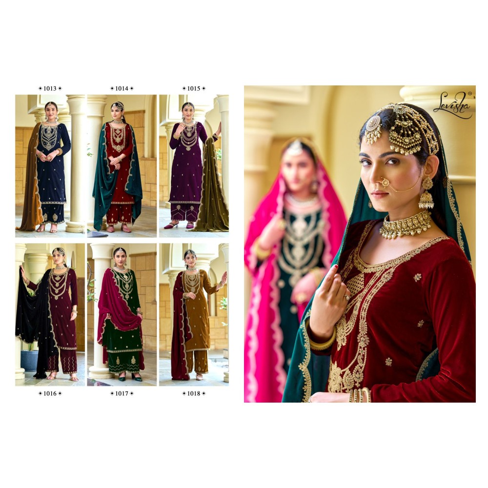 RIWAAZ VOL 2 VELVET LEVISHA (Winter Collection)