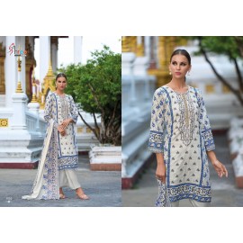 RIWAYAT PREMIUM EMBROIDERED LAWN COLLECTION DS (Chiffon Dupatta)