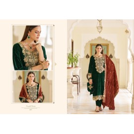 RIYASAT GOLD VELVET RK GOLD (Winter Collection)