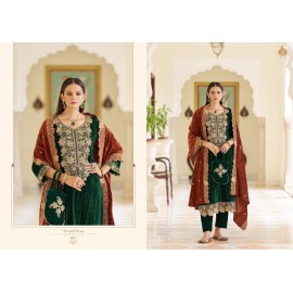 RIYASAT GOLD VELVET RK GOLD (Winter Collection)