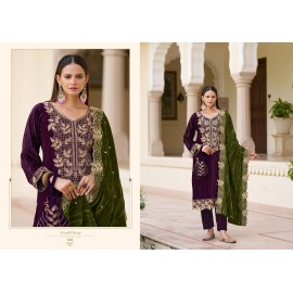 RIYASAT GOLD VELVET RK GOLD (Winter Collection)