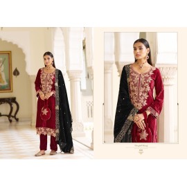 RIYASAT GOLD VELVET RK GOLD (Winter Collection)