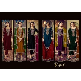 RIYASAT VALVET RK GOLD (Winter Collection)