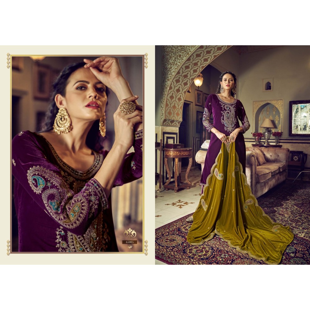 RIYASAT VELVET 2024 RK GOLD (Winter Collection)