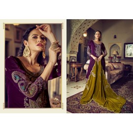 RIYASAT VELVET 2024 RK GOLD (Winter Collection)