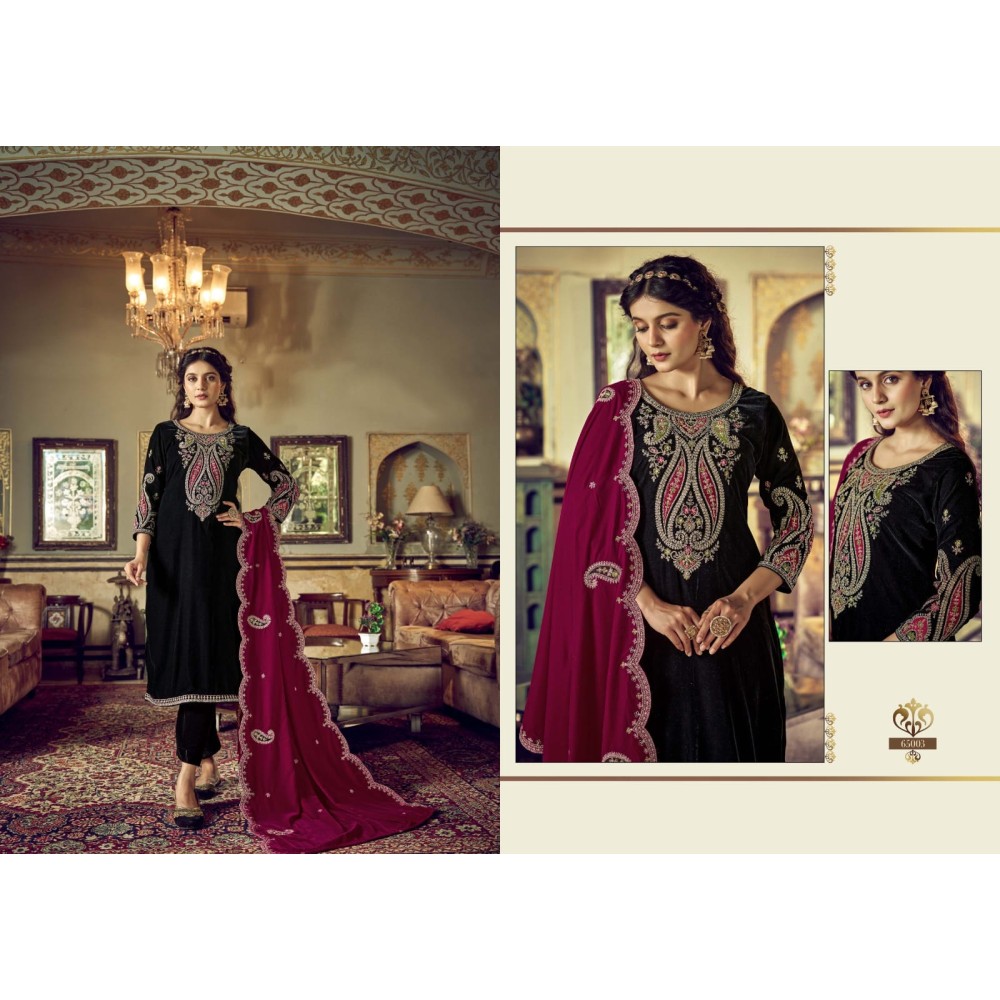 RIYASAT VELVET 2024 RK GOLD (Winter Collection)