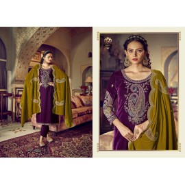 RIYASAT VELVET RK GOLD (Winter Collection)