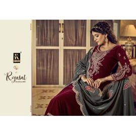 RIYASAT VELVET RK GOLD (Winter Collection)