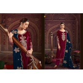 RIYASAT VOL 2 VELVET RK GOLD (Winter Collection)