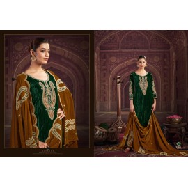 RIYASAT VOL 2 VELVET RK GOLD (Winter Collection)