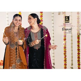 RIYASAT VOL 3  VALVET RK GOLD (Winter Collection)