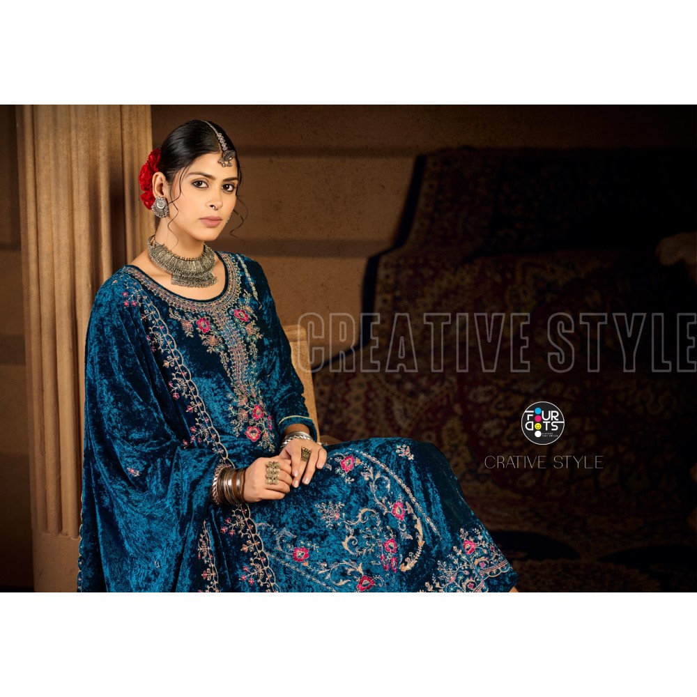 ROMAN VELVET FOURDOTS (winter Collection)