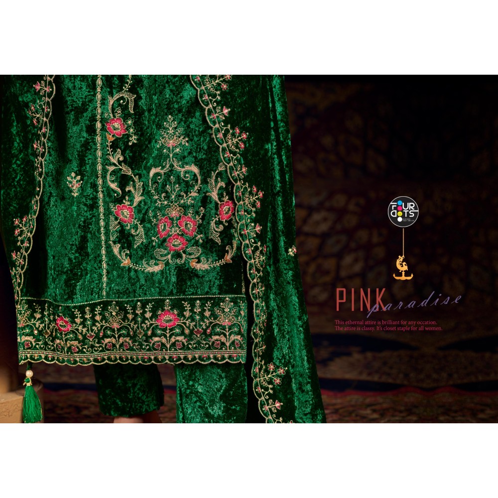 ROMAN VELVET FOURDOTS (winter Collection)