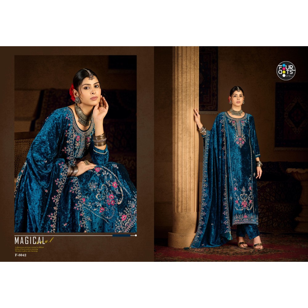 ROMAN VELVET FOURDOTS (winter Collection)