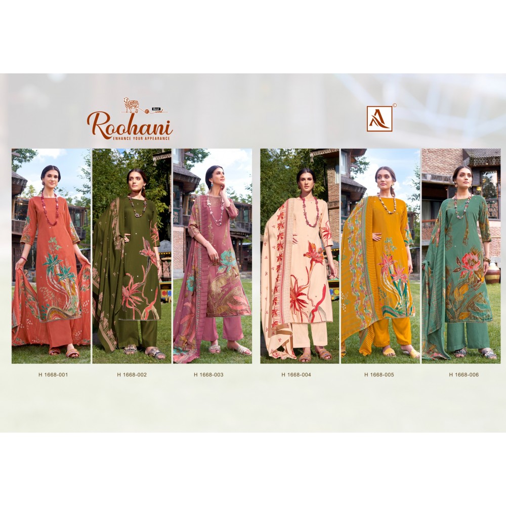 ROOHANI ALOK SUITS (Winter Collection)