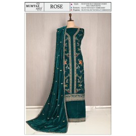ROSE VELVET MUMTAZ ARTS (winter Collection)