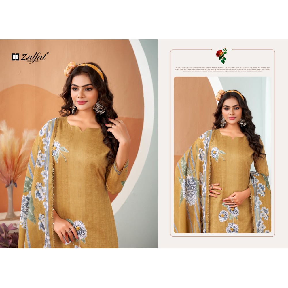 ROSHNI ZULFAT (Cotton Dupatta)