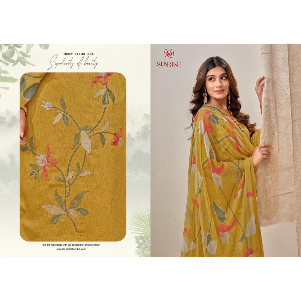 SAAJAN VOL 2 SUNRISE (Pure Dupatta)