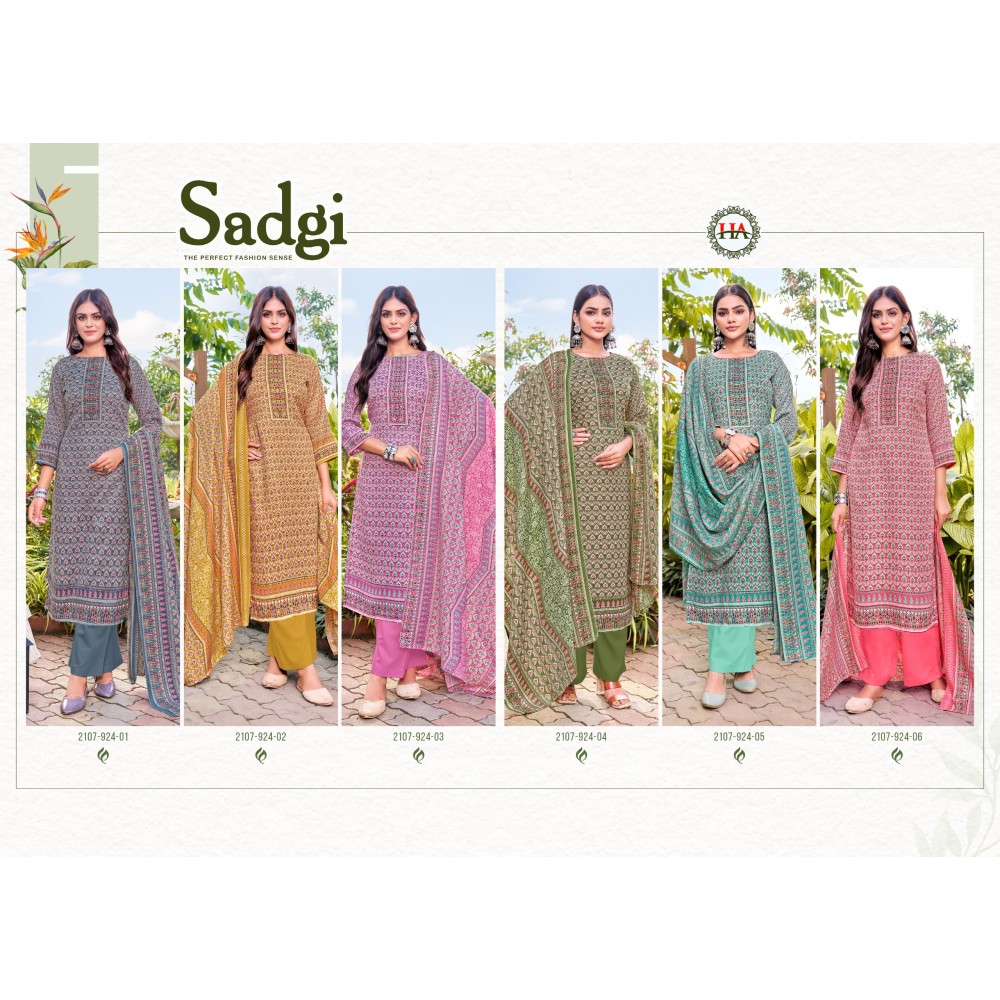 SADGI ALOK SUITS (Winter Collection)