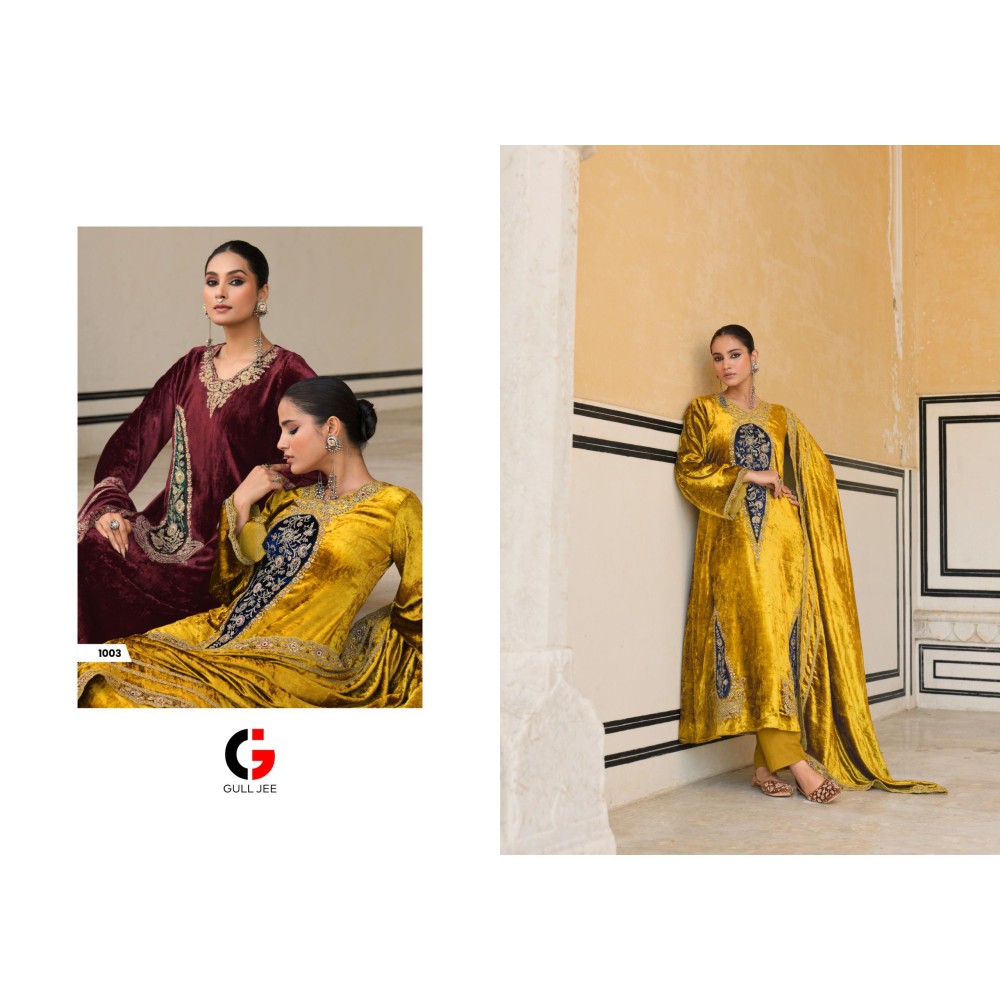 SADGI VELVET GULL JEE (winter Collection)