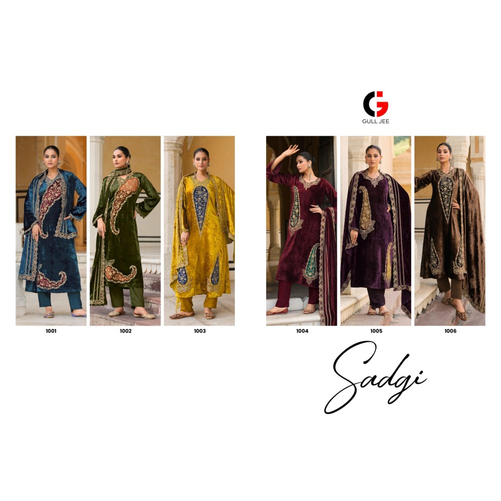 SADGI VELVET GULL JEE (winter Collection)