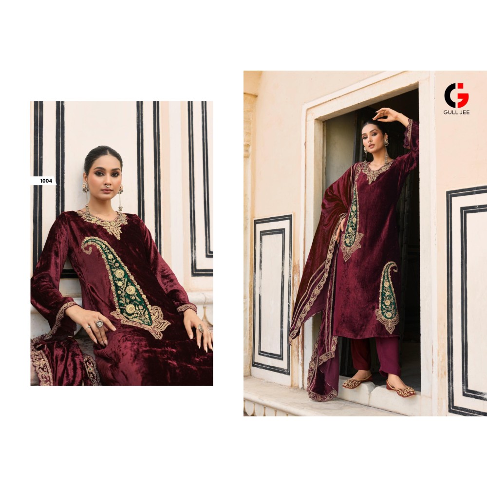 SADGI VELVET GULL JEE (winter Collection)