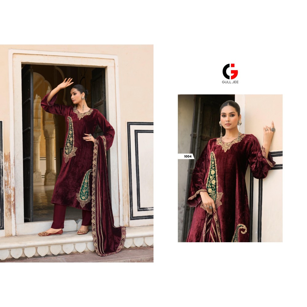 SADGI VELVET GULL JEE (winter Collection)