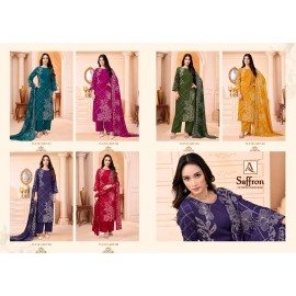 SAFFRON ALOK SUITS (Winter Collection)