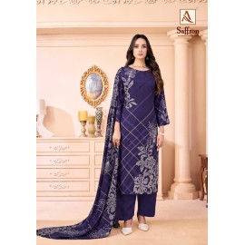 SAFFRON ALOK SUITS (Winter Collection)
