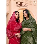 SAFFRON ALOK SUITS (Winter Collection)