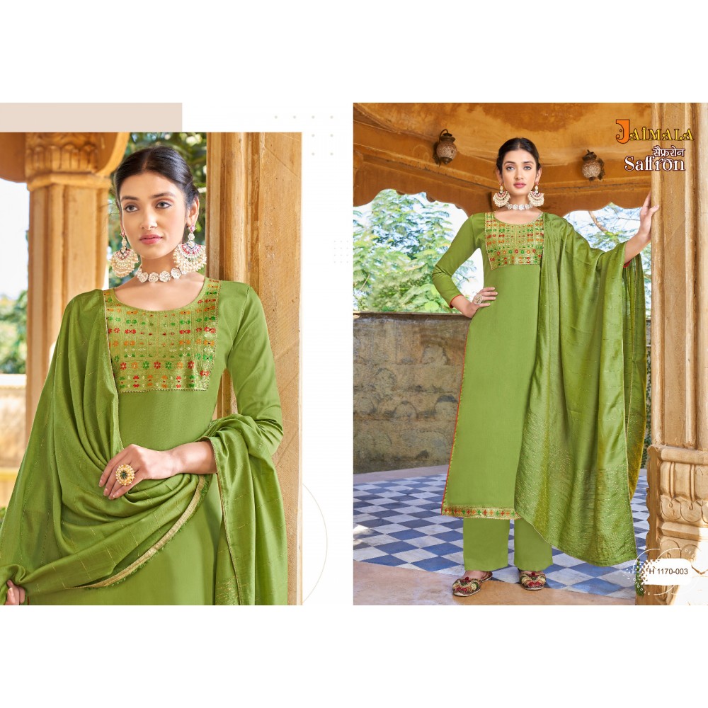 SAFFRON JAIMALA ALOK SUITS