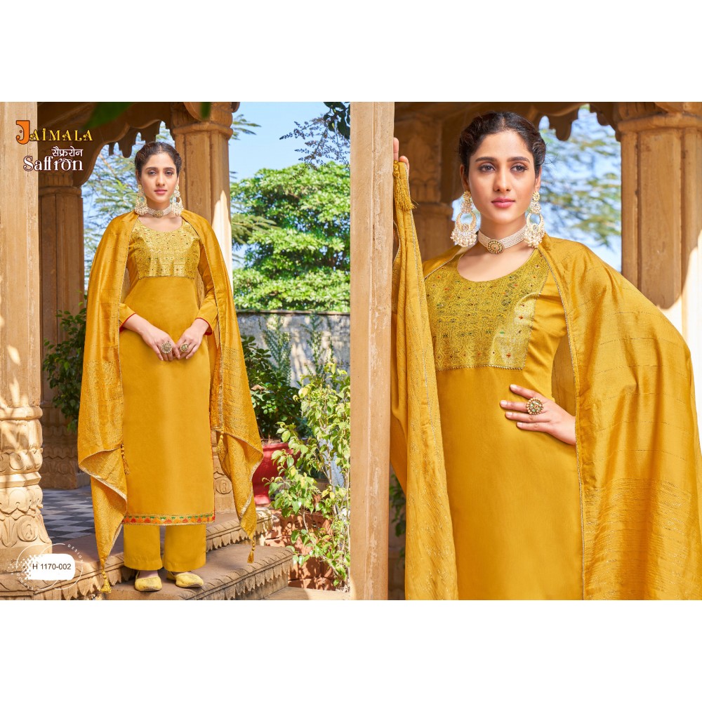 SAFFRON JAIMALA ALOK SUITS