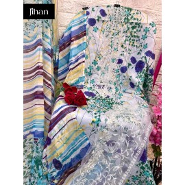 SAIRA LUXURY LAWN COLLECTION VOL1 JIHAN (Chiffon Dupatta)