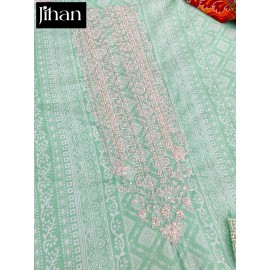 SAIRA LUXURY LAWN COLLECTION VOL2 JIHAN (Cotton Dupatta)