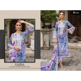 SAIRA LUXURY LAWN COLLECTION VOL2 JIHAN (Chiffon Dupatta)