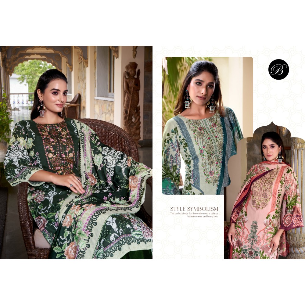 SAIYAARA BELLIZA (Cotton Dupatta)