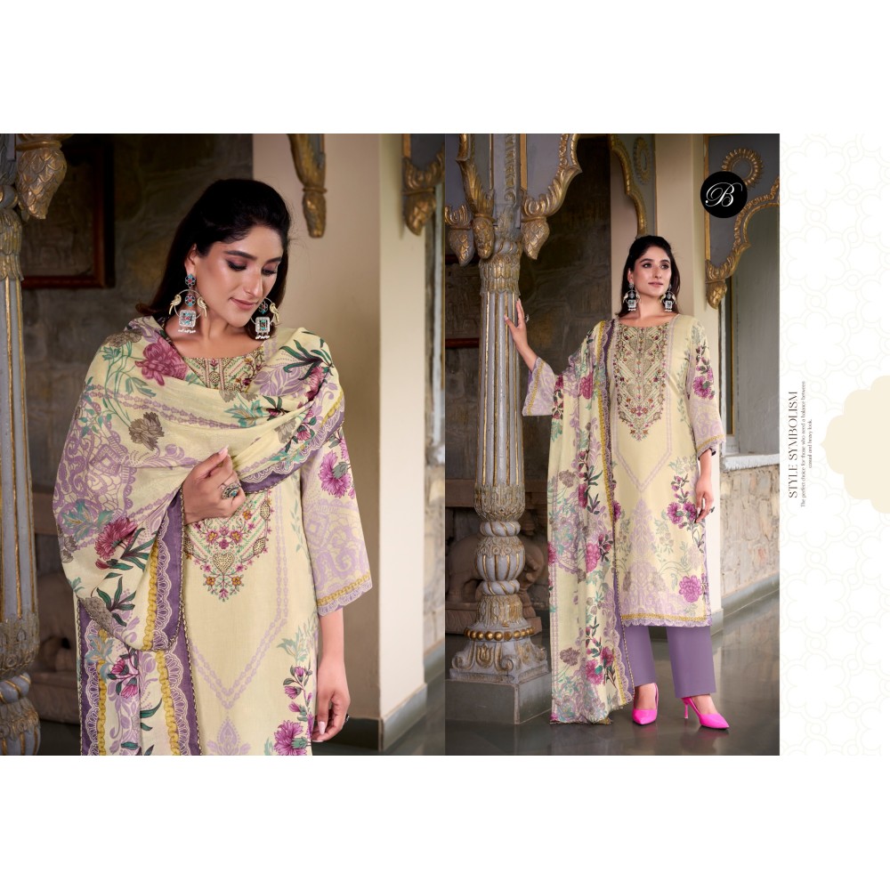 SAIYAARA BELLIZA (Cotton Dupatta)