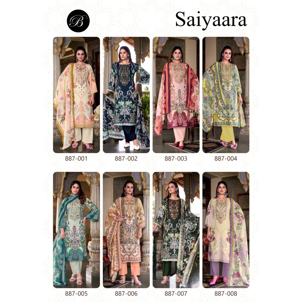 SAIYAARA BELLIZA (Cotton Dupatta)
