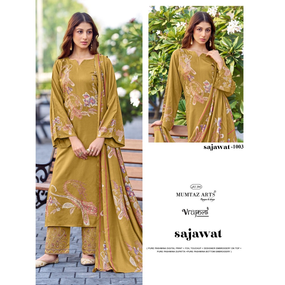 SAJAWAT MUMTAZ ARTS (winter Collection)